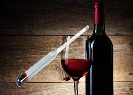 Mustimetru alcoolmetru pentru Vin 0-25 Grade