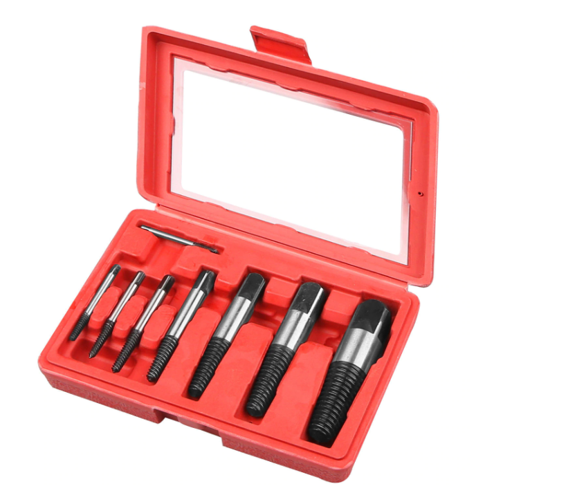 Set extractor pentru suruburi rupte 8 piese la pret mic la Bricounelte