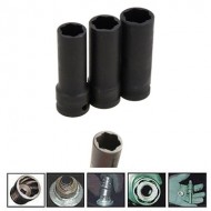 Set 3 tubulare pentru demontare prezoane, suruburi uzate