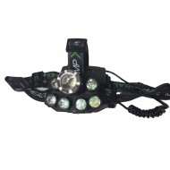 Lanterna frontala High Power cu 7 surse de iluminare T6 XPE