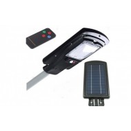 Proiector stradal cu panou solar, senzor de miscare si telecomanda 30W 